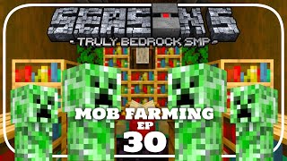 Hostile Mob Farm Is WORKING & Base Is Done! - Truly Bedrock Season 5 Minecraft SMP Episode 30