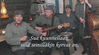 Seinillä On Korvat  (The Walls Have Ears) -  Korsuorkesteri chords