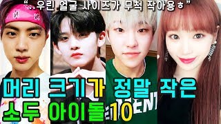 (ENG SUB) [K-POP NEWS] Who are the 10 KPOP IDOLs with small face sizes?