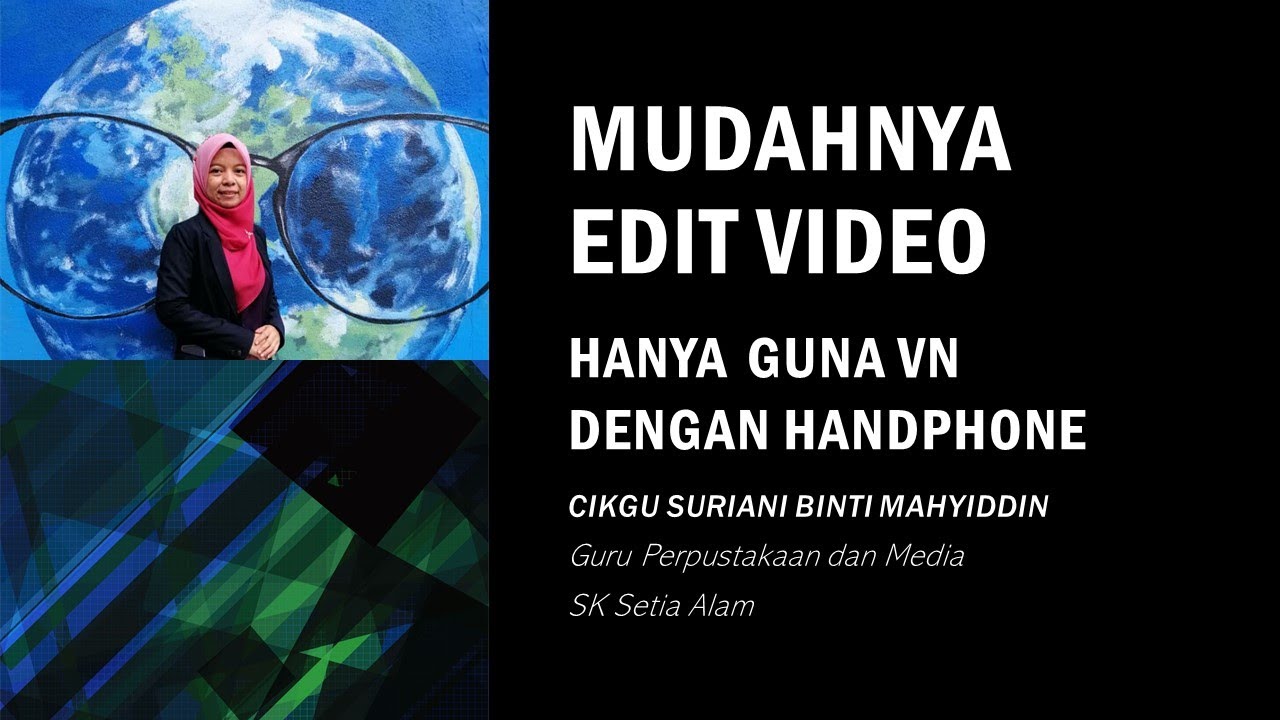 CARA MUDAH EDIT VIDEO GUNA VN YouTube