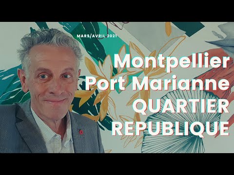 Montpellier Port Marianne quartier République, coup d'oeil sur quelques résidences disponibles.