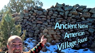 Ancient Native American Village! Huge Ancestral Puebloan Dwelling! #ancienthistory #adventure
