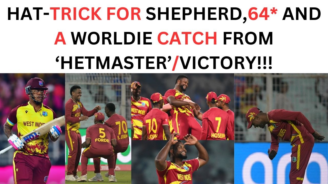 VICTORY!!!  West Indies vs Scotland t20 World Cup game, recap of how things went down