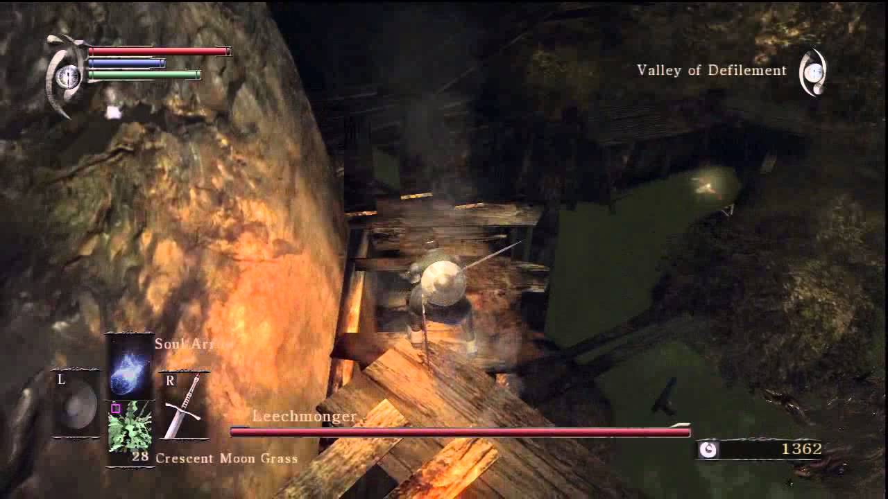 Demon's souls Slvl 1 Boss: Leechmonger