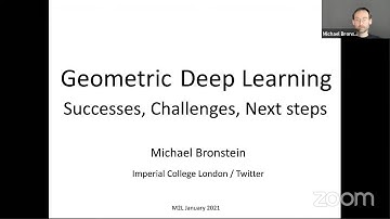2021 2.2 Geometric Deep Learning  Past, Present, And Future - Michael Bronstein
