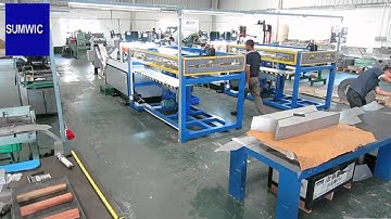 ST-305 Cut to Length Machine, Stacking