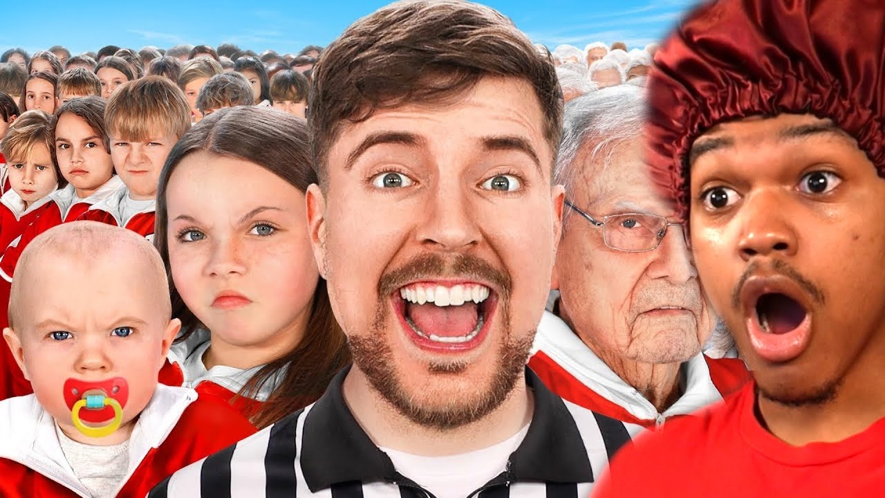 Реакция на участие в конкурсе «Борьба за 500 000 долларов для детей от 1 до 100 лет»