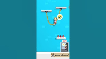 rescue couple rope cut 😉😉 gameplay // l game channel // android & ios gameplay #mobilegame #shorts