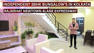 BEST 3BHK VILLAS FOR SALE IN KOLKATA ON 4 LANE NEWTOWN RAJARHAT | 3BHK BUNGALOW FOR SALE | MG GLOBAL