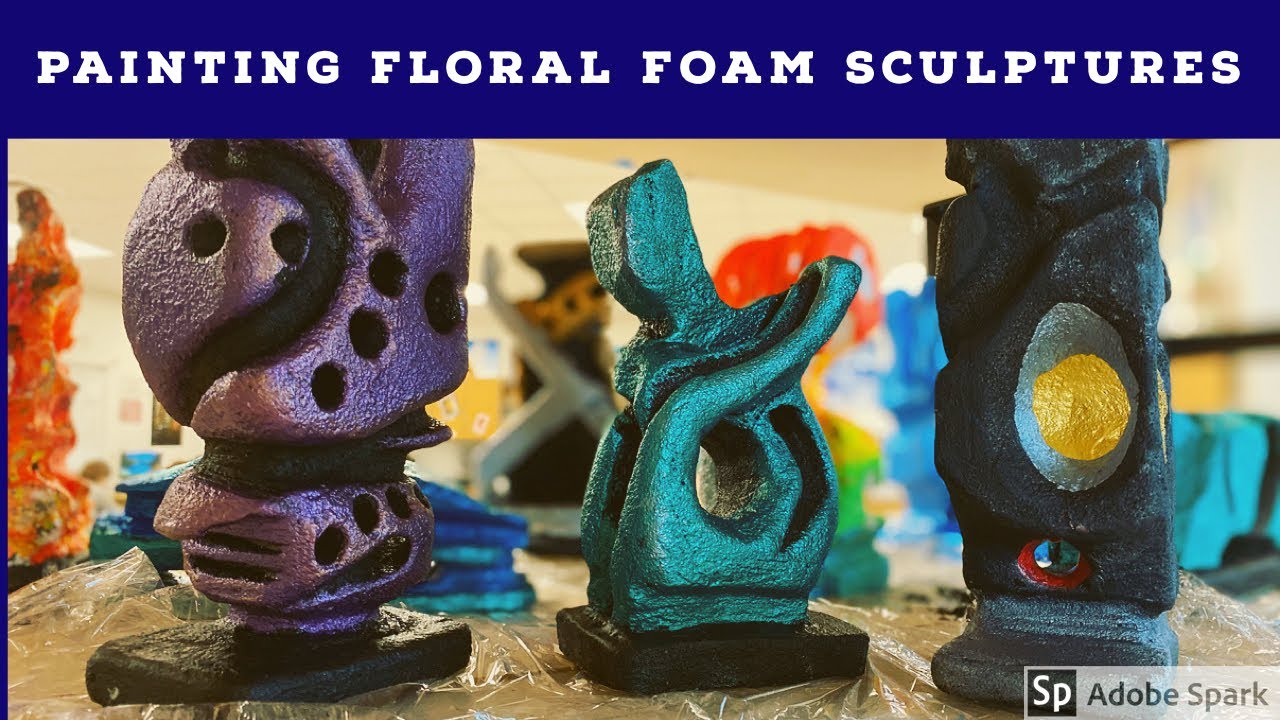 How To: Carve Floral Foam - Subtractive Sculpture 