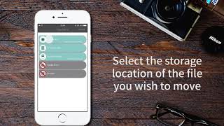 [uDrive App Tutorial] Data Transfer between iOS and uDrive screenshot 3