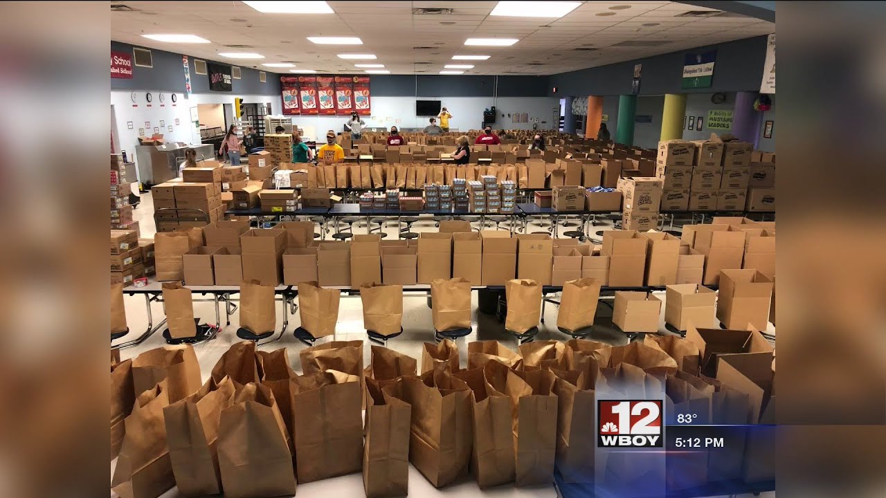 Students help with meal delivery YouTube