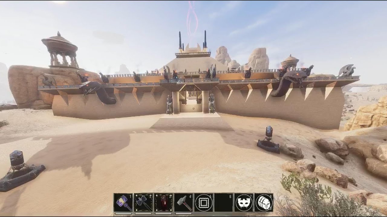 Conan Exiles` Stygian Stronghold Build`.