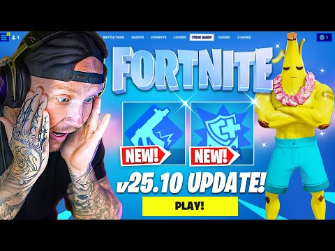 TIMTHETATMAN REACTS TO NEW FORTNITE UPDATE TODAY!