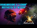 X4 Foundations - Dismantling my first Xenon "K" Destroyer - SOLO