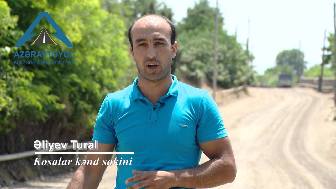 Qazax-Kosalar avtomobil yolu yenidən qurulur