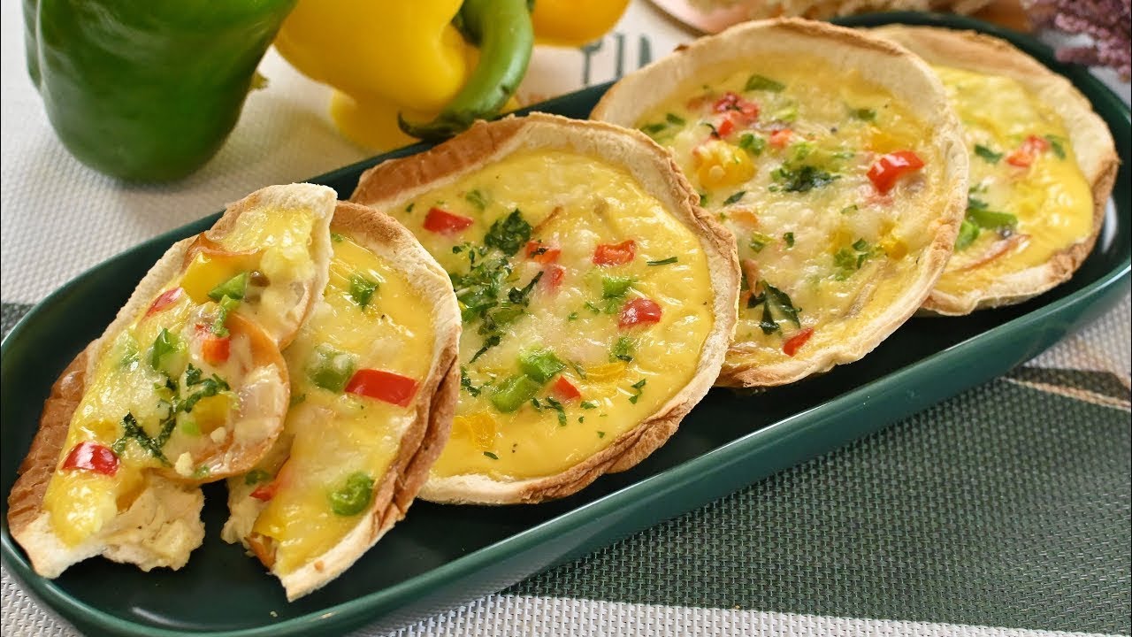 Cara Buat Quiche Mudah Dengan Menggunakan Roti - YouTube
