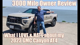 What I LOVE and Hate about the 2023 Canyon AT4 at Tulare Lake!