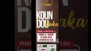 Ne ratez pas la phase I du grd concert de l’artiste au pied magique Koundouwaka le 27 Avril à Kindia