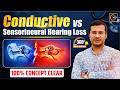 Conductive vs Sensorineural Hearing Loss | 360° One Shot Series 🔥| Siddharth Sandu Sir