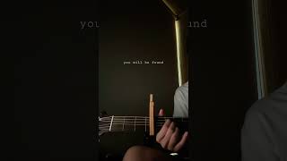 you will be found - cover