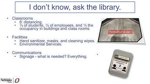 ACRL Presents: Reopening Campus During the Pandemic -Treading Water in the Deep End