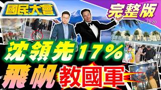 沈伯洋超蔣萬安17%綠委先驚呆！林飛帆