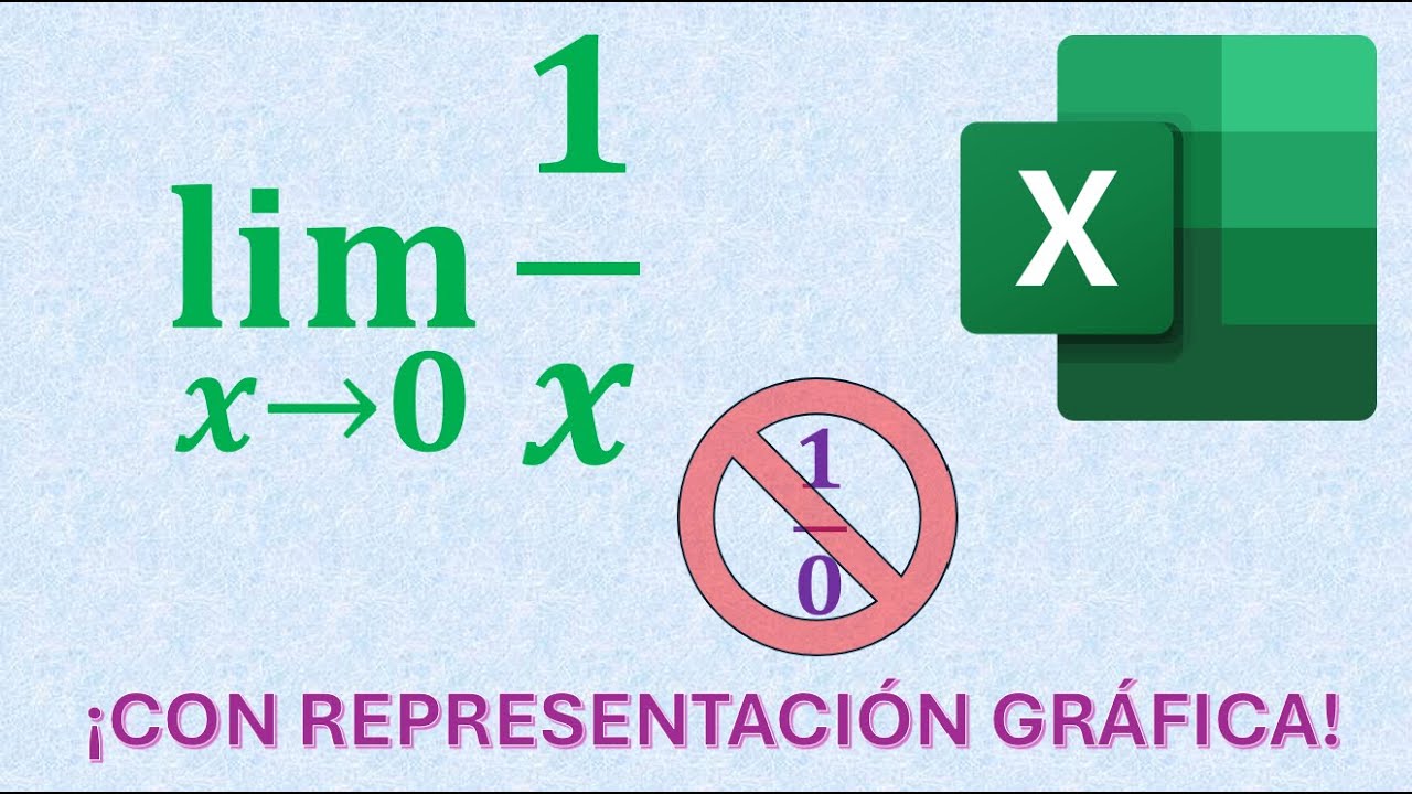 LÍMITE DE 1/X CUANDO X TIENDE A 0 EXCEL TUTORIAL EXPLICADO PASO A — free download
