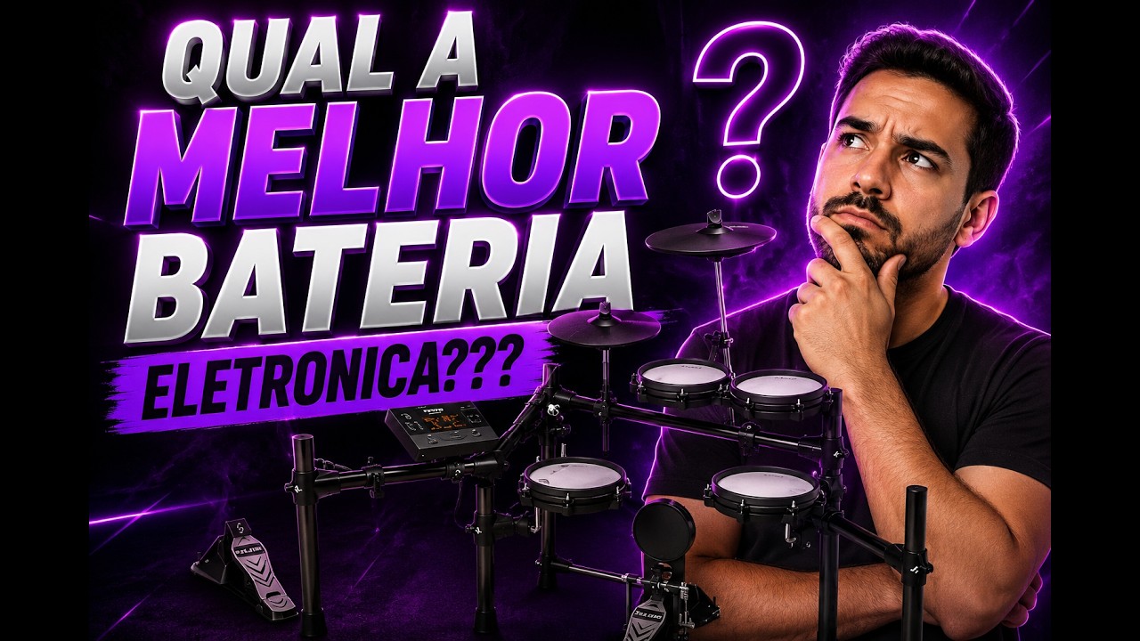 Qual a melhor bateria eletrônica custo benefício : Melhor bateria ...