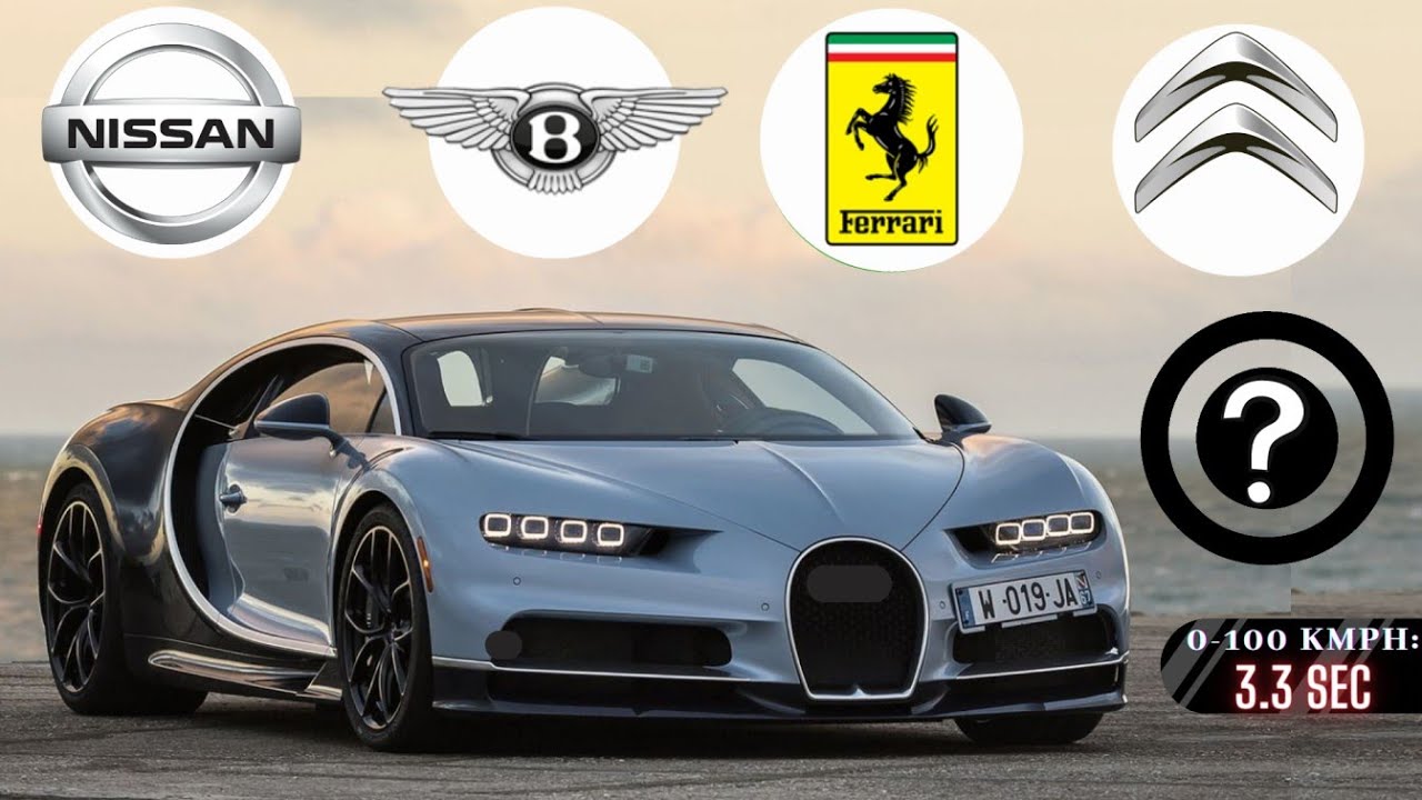 GUESS THE CAR BRAND (30 SPORTS Cars)