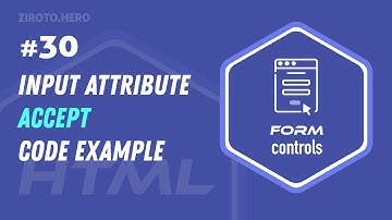 Master HTML in Darija Arabic #30 Input attribute (accept) Code Example