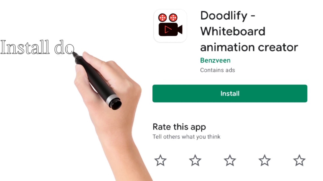doodlify/benime or whiteboard animation software free YouTube