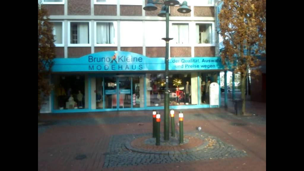 Gronau (Germany/NRW) Pedestrian Area 23 November 2014