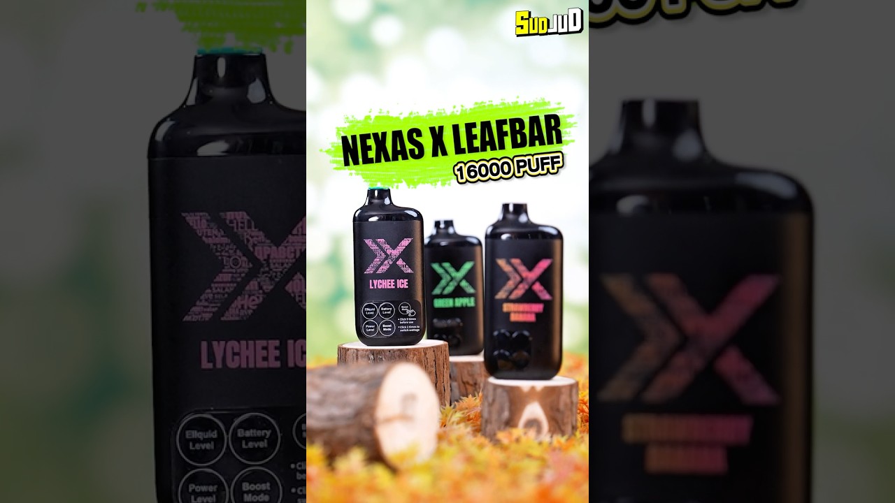 ทำความรู้จัก Nexas X Leafbar 16K พอตใช้แล้วทิ้งรุ่นใหม่ ปรับไฟสูบได้ 4 ระดับ ว้าวมากๆ
