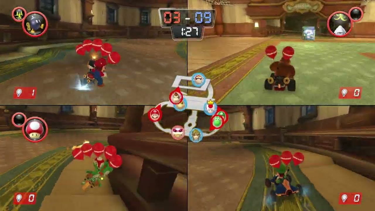 Mario Kart 8 Deluxe: Hard COM Random Battles