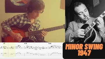 Guitar Transcription: Django Reinhardt - Minor Swing 1947 with free Score and Tab