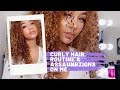 Curly Hair Routine & Assumptions On ME! | Amelia Monét