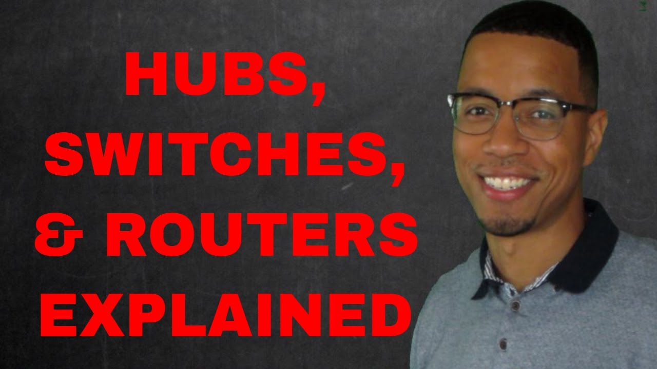 What's The Difference Between A Hub, Switch & Router? | A+ | Network+ ...