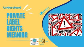 PLR Rights Meaning