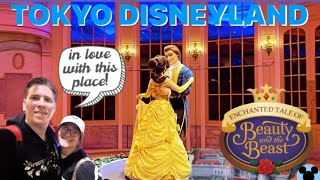 Tokyo Disneyland - Enchanted Tales of Beauty & The Beast! Full Ride Experience & Reaction
