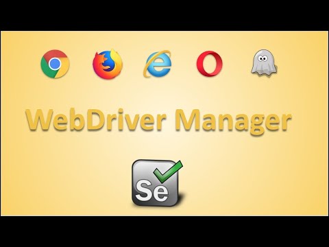 Launch chrome or FireFox without downloading driver using WebDriverManager