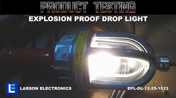 Explosion Proof Drop Light - 12 Volt AC/DC - 100 Watt Incandescent - 25