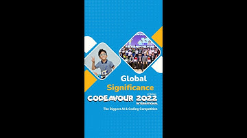 Codeavour 2022 Global Impact of Biggest AI and Coding Competition for Kids