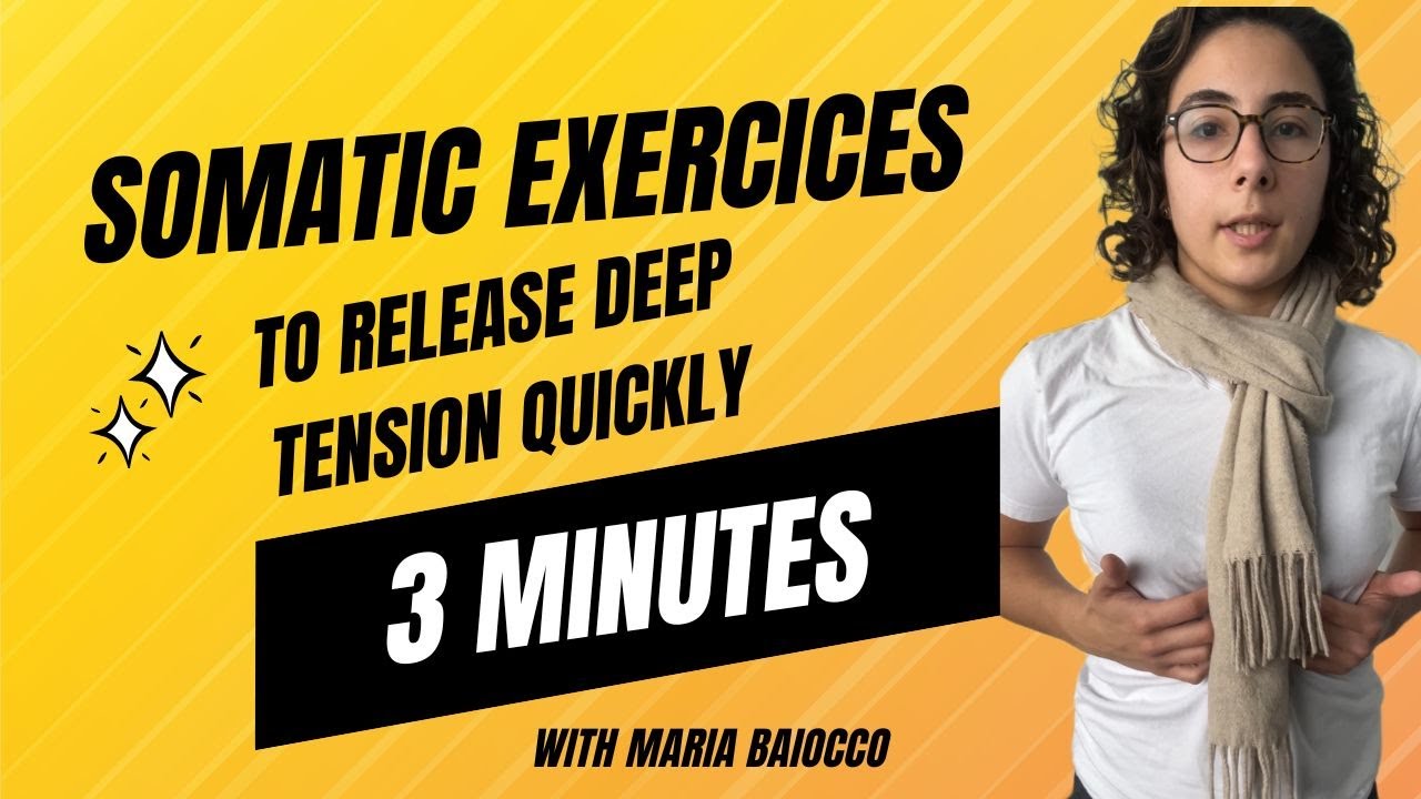 Release Deep Tension Fast | 3 Somatic Exercises (3 Minutes)