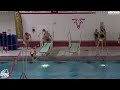 2026 GNAC Diving Championships, Day 1