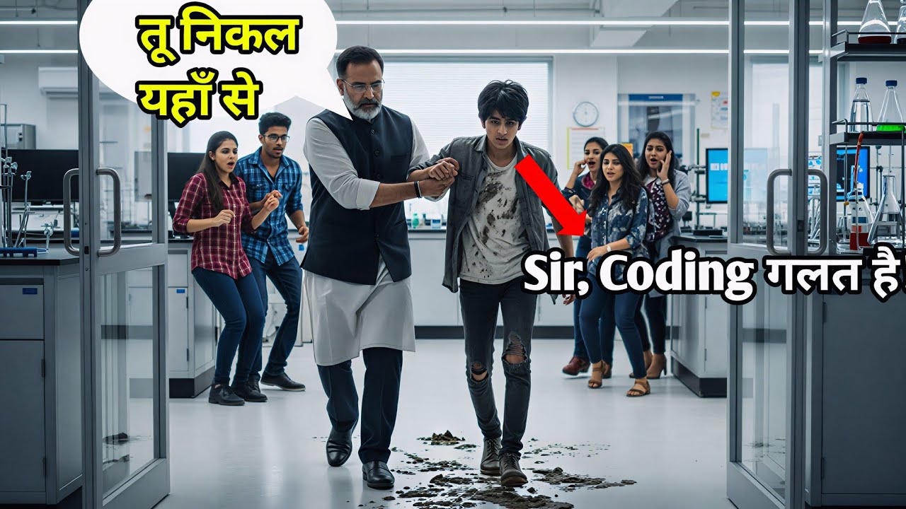 कूड़ा बिनने वाला लड़का बोला - 