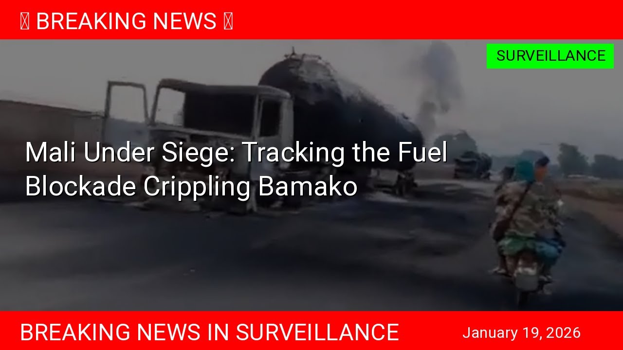 Mali Under Siege: Tracking the Fuel Blockade Crippling Bamako