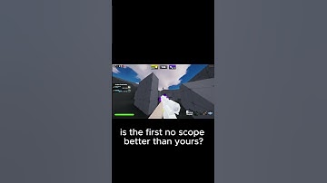 The first no-scope is godly