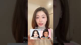 Korean Vs Western Skin Makeup ft Beauty Standards And History shorts