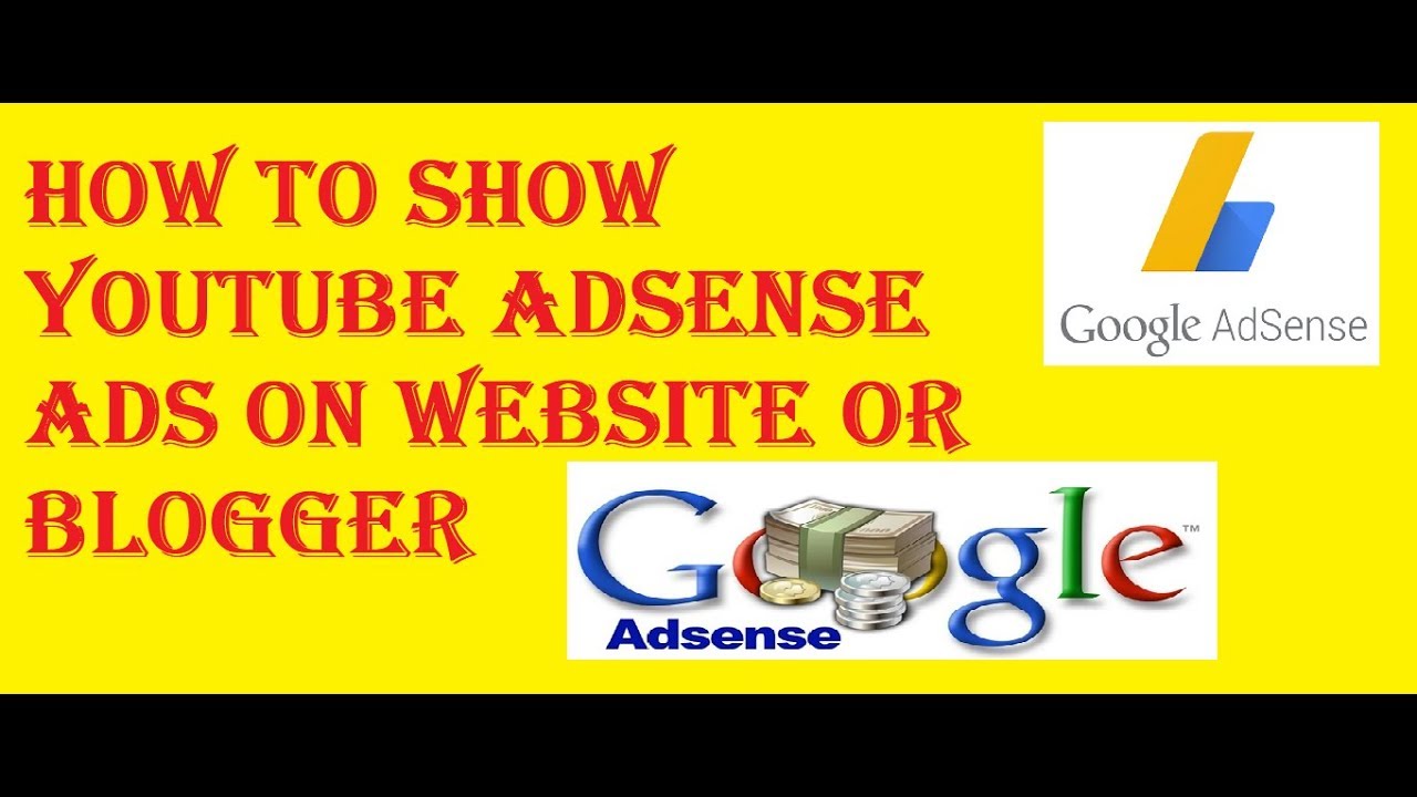 How to show Youtube Adsense Ads on Website Or Blogger (Earn or Not) - Youtube Tutorial & Tips 2017